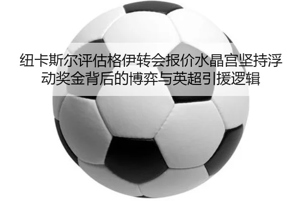 纽卡斯尔评估格伊转会报价水晶宫坚持浮动奖金背后的博弈与英超引援逻辑